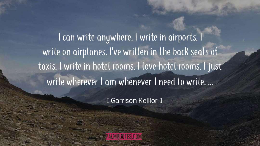 Hotel Rooms quotes by Garrison Keillor