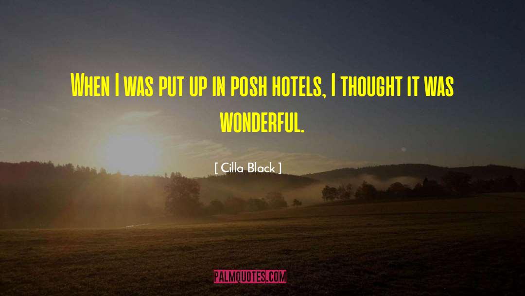 Hotels In Kufri quotes by Cilla Black