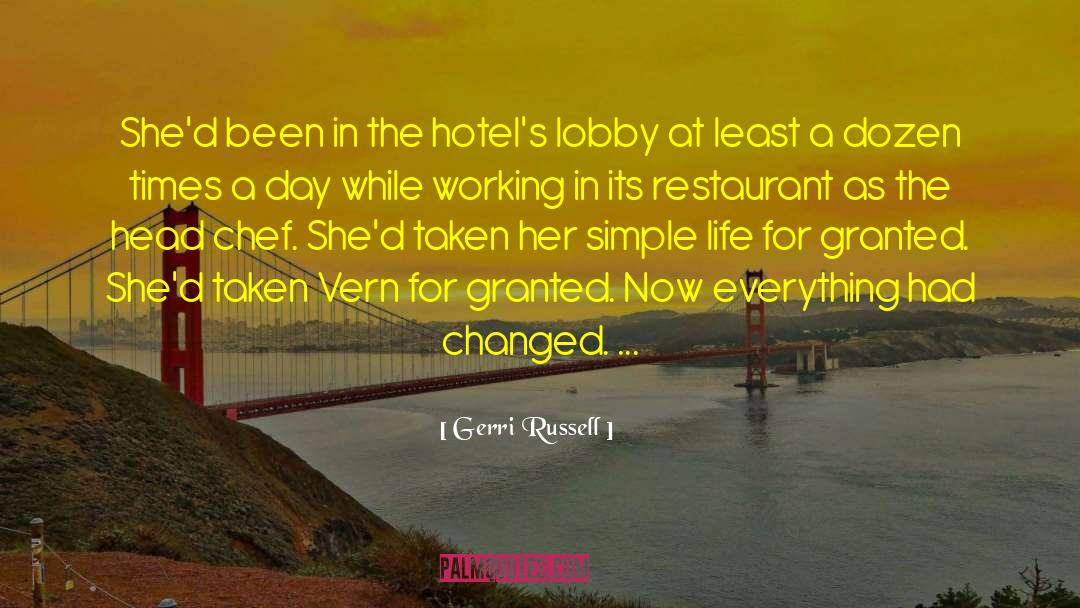 Hotels In Kufri quotes by Gerri Russell