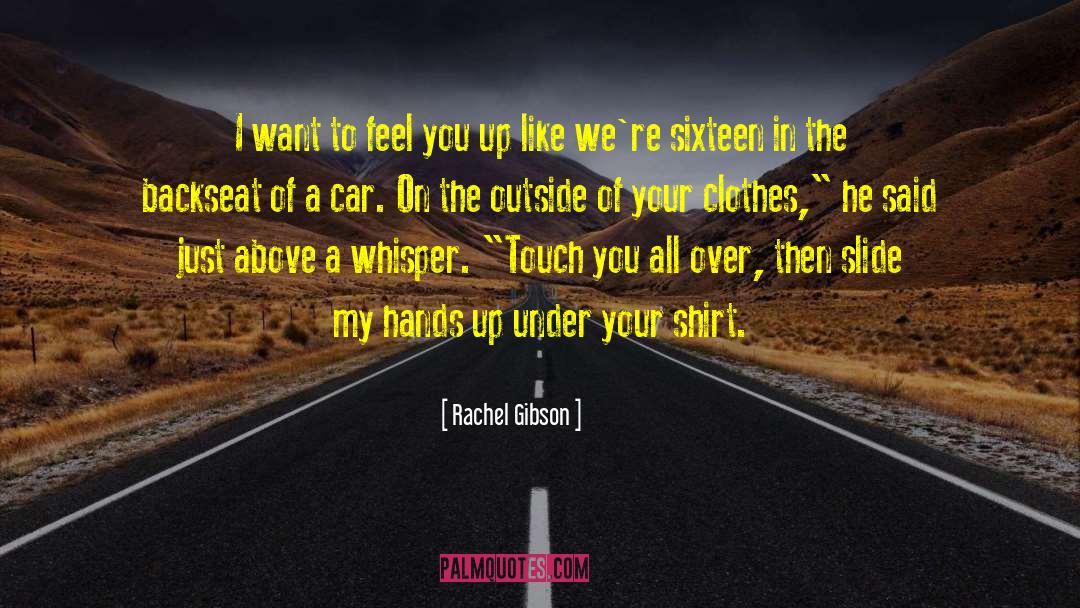 Hotness quotes by Rachel Gibson