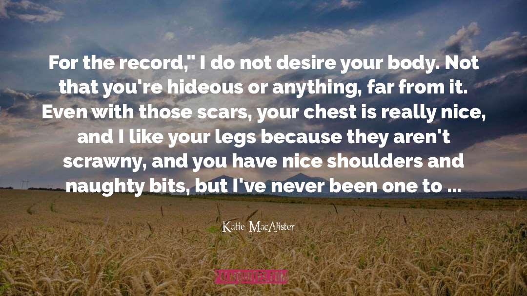 Hotter quotes by Katie MacAlister