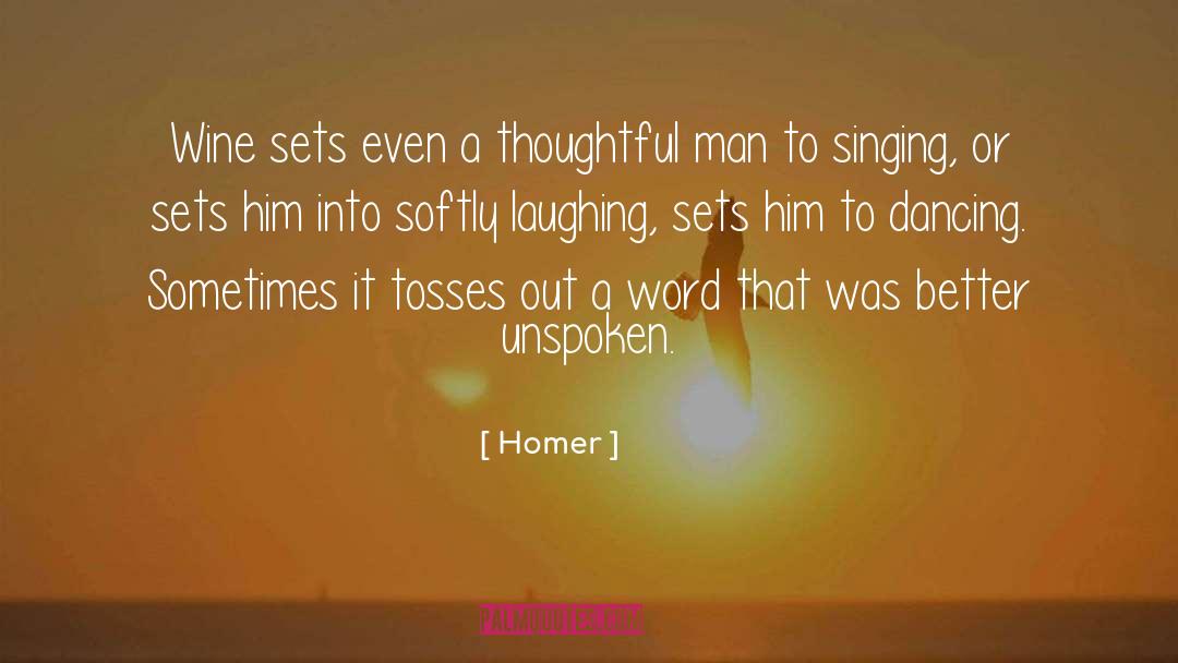 Houllier Wine quotes by Homer