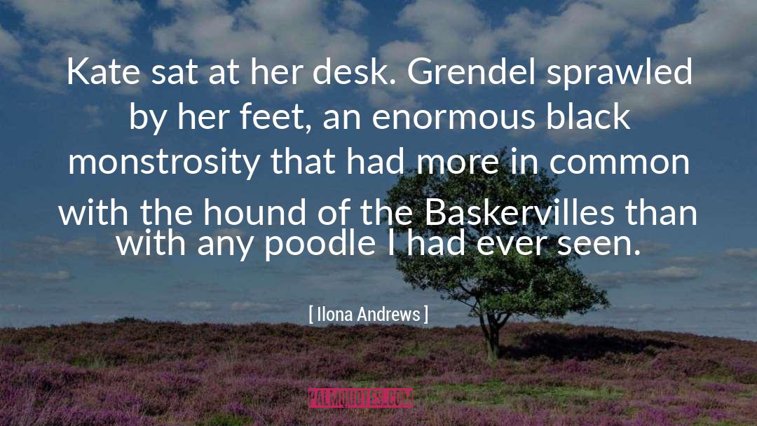 Hound Of The Baskervilles quotes by Ilona Andrews