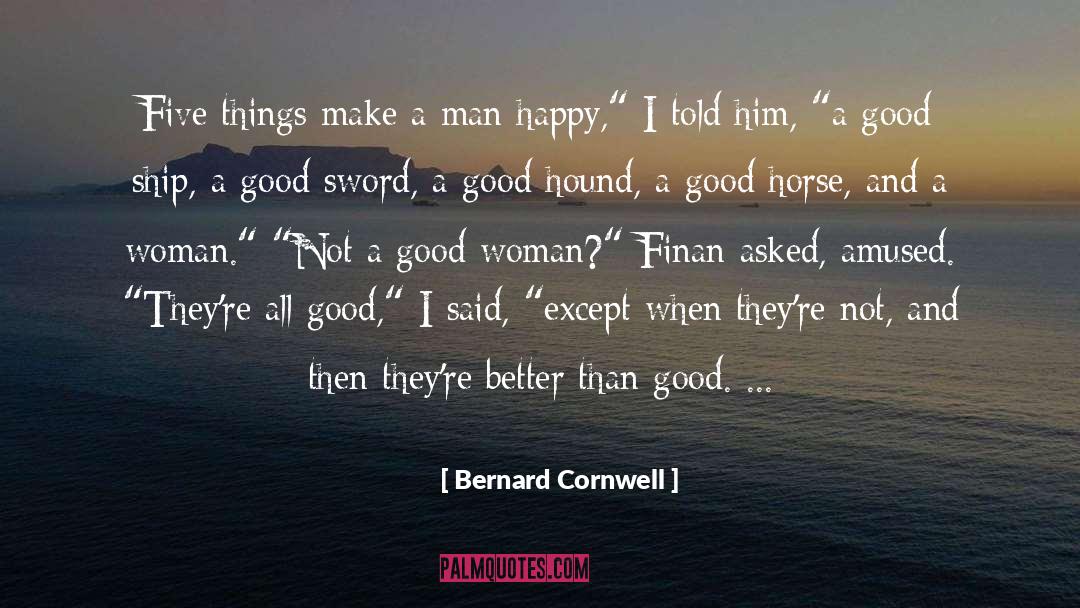Hound quotes by Bernard Cornwell