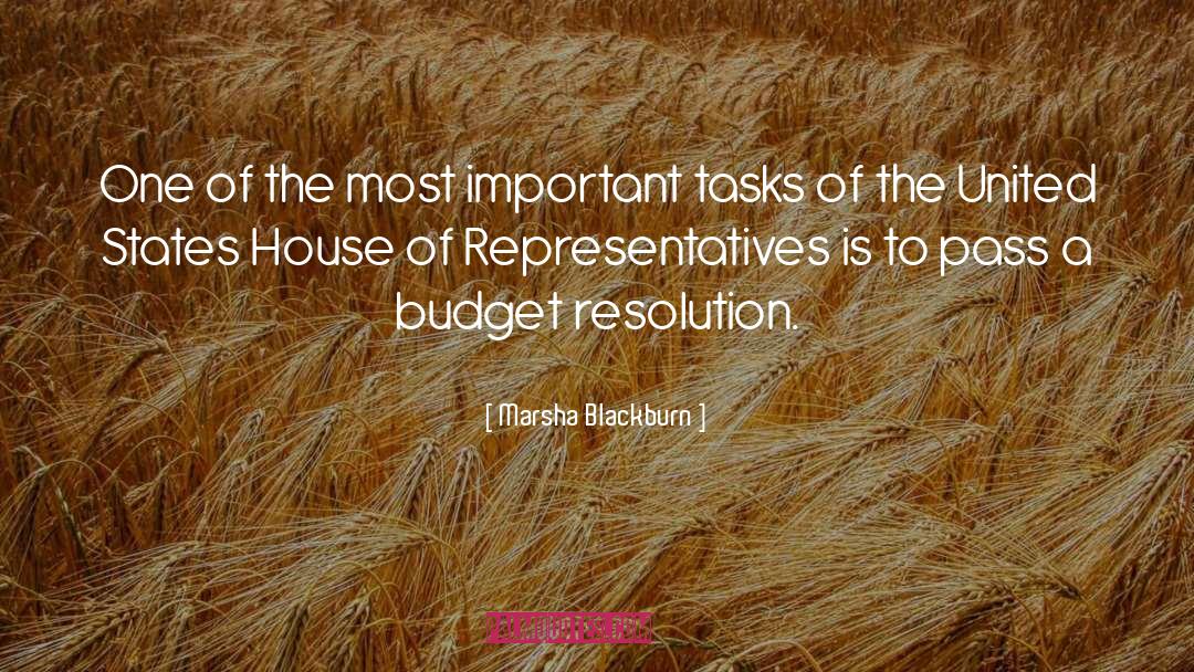 House Of Representatives quotes by Marsha Blackburn