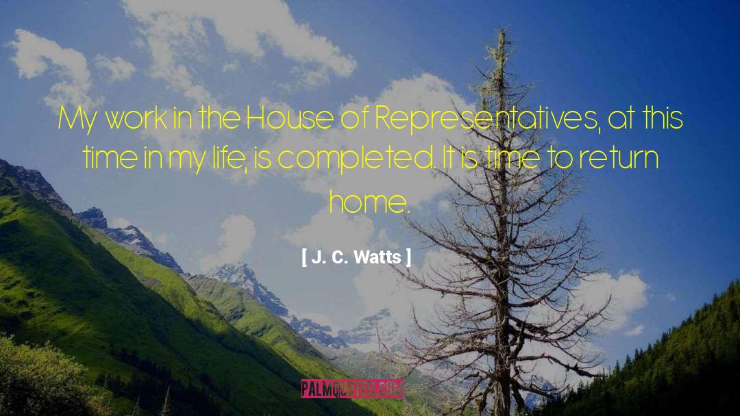 House Of Representatives quotes by J. C. Watts
