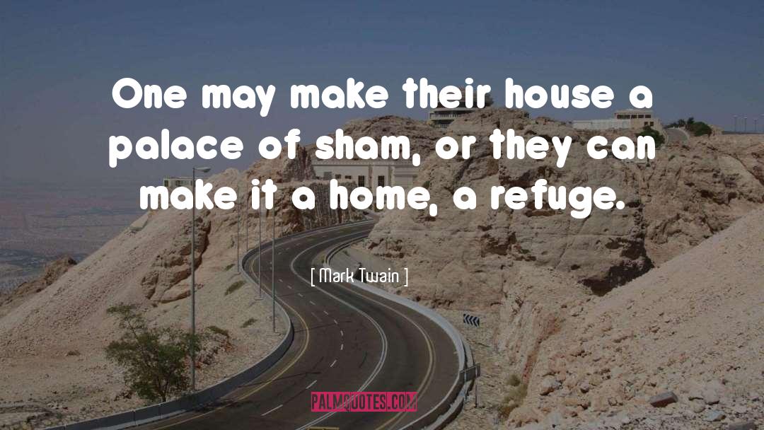 House quotes by Mark Twain