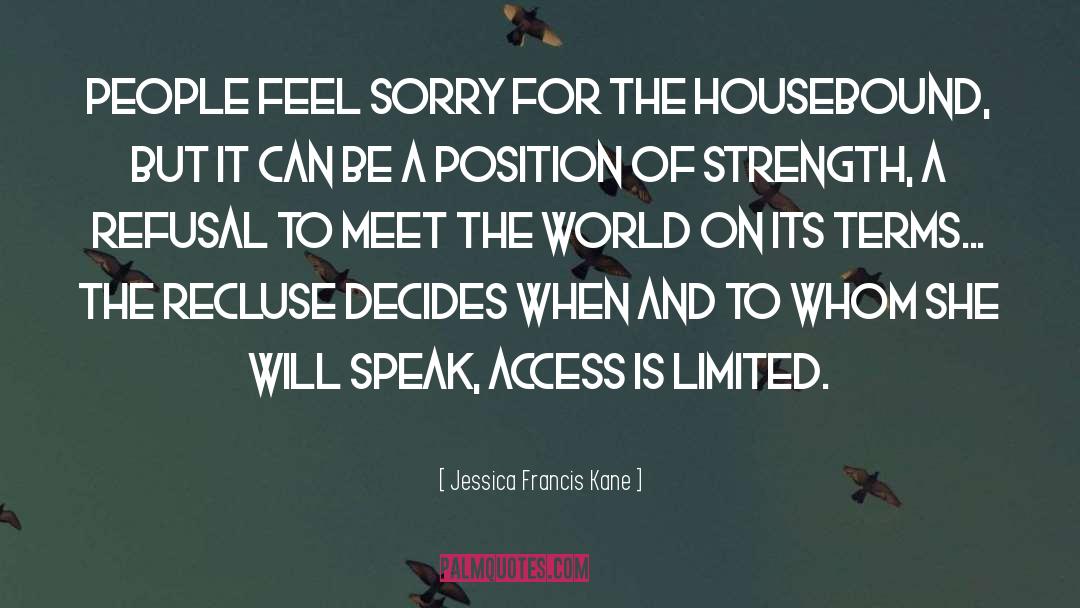 Housebound quotes by Jessica Francis Kane
