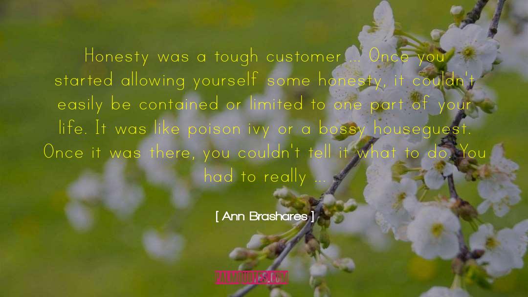 Houseguest quotes by Ann Brashares