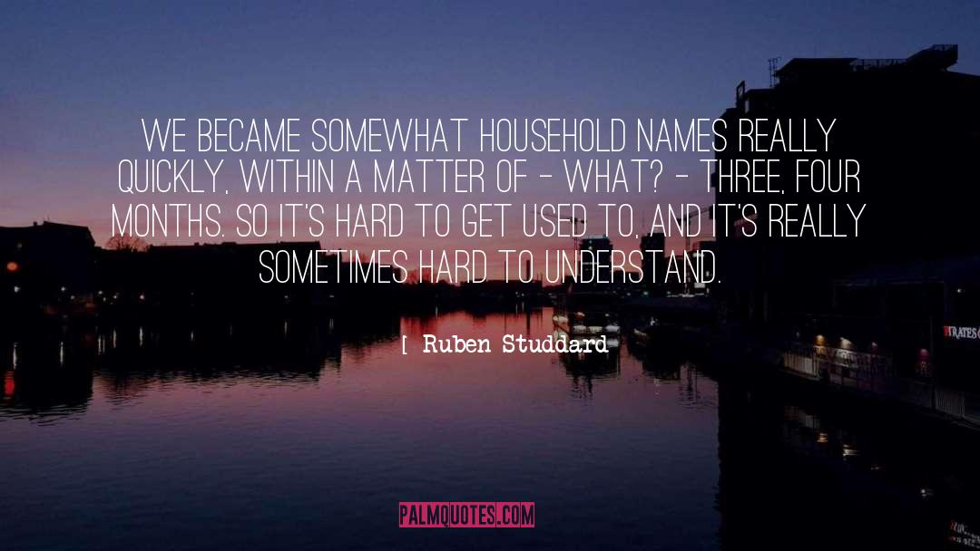Household quotes by Ruben Studdard