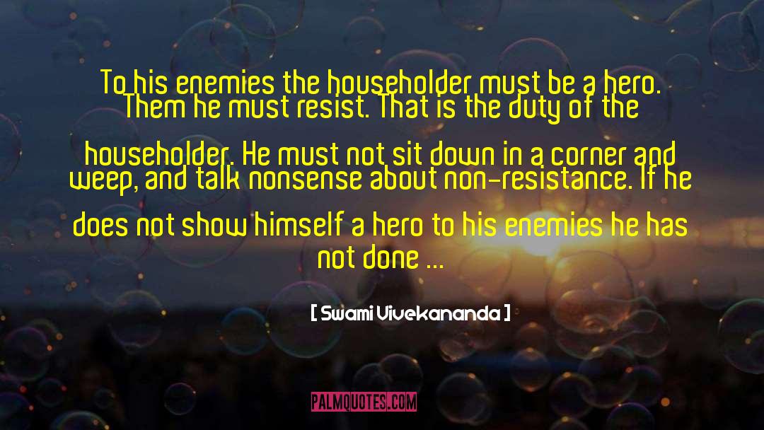 Householder quotes by Swami Vivekananda