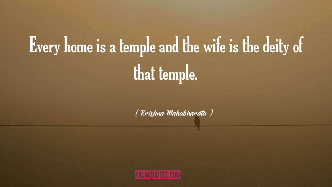 Housemaster Home quotes by Krishna Mahabharata