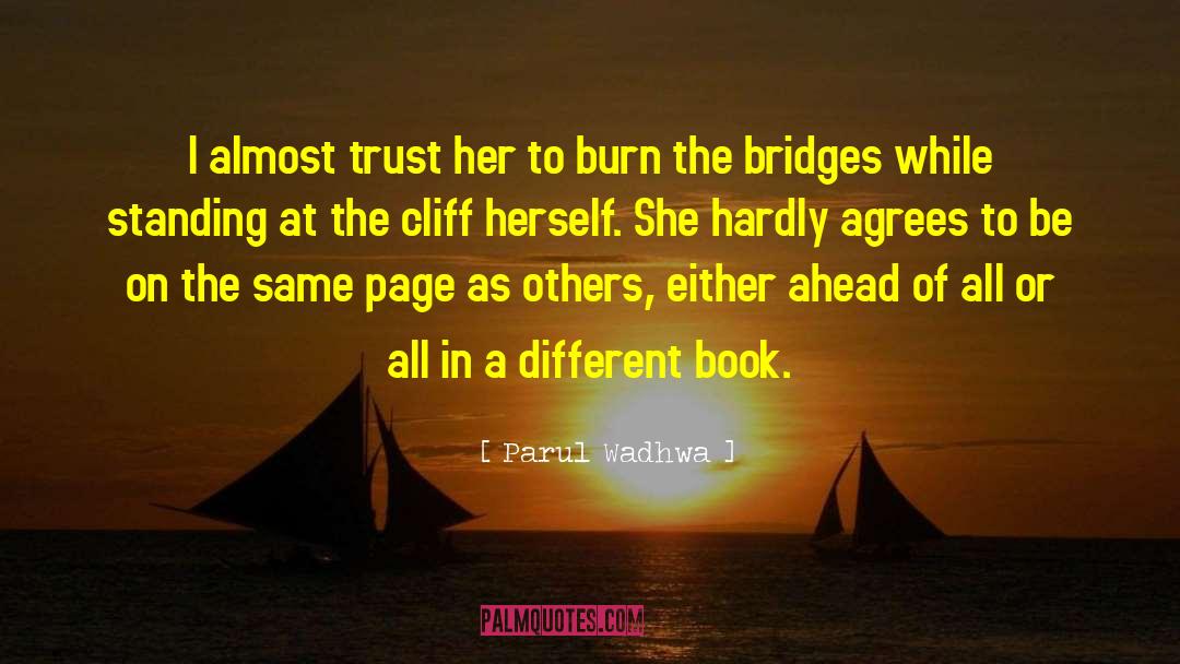 Houses On Bridges quotes by Parul Wadhwa