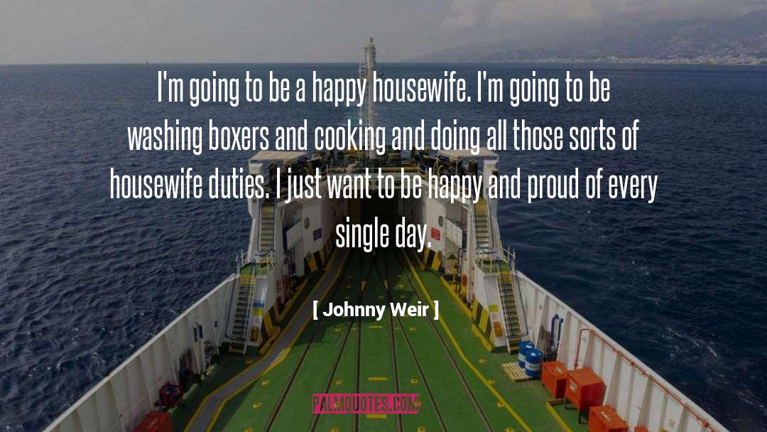 Housewife quotes by Johnny Weir