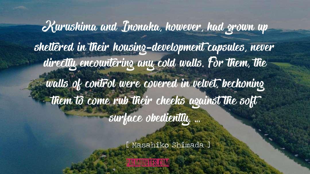 Housing And Development quotes by Masahiko Shimada