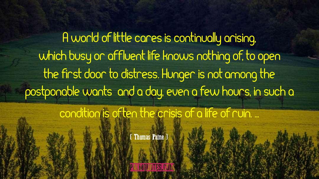 Housing Crisis quotes by Thomas Paine