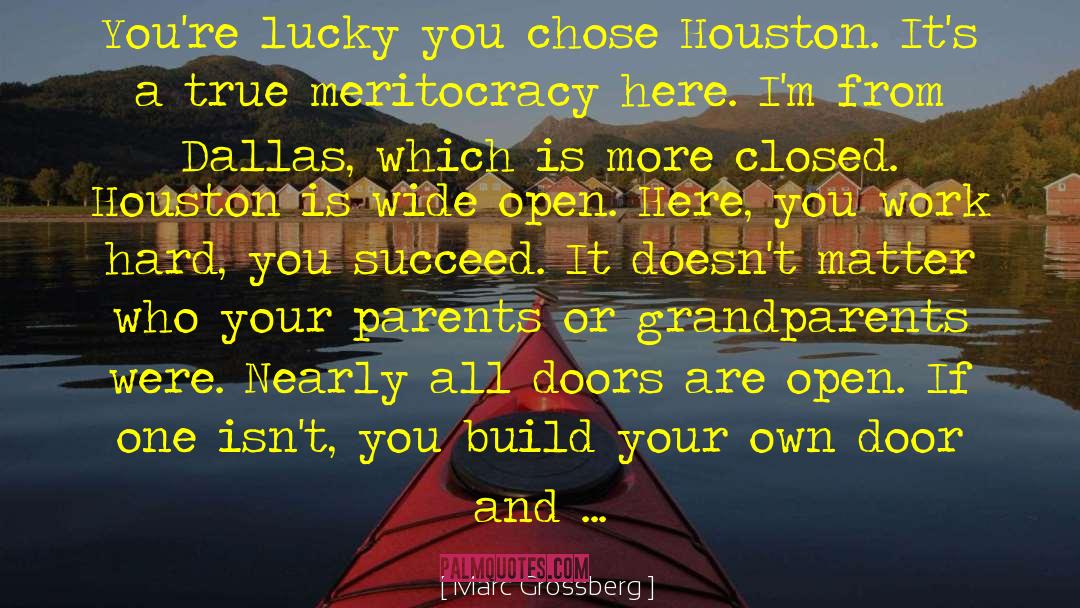 Houston quotes by Marc Grossberg