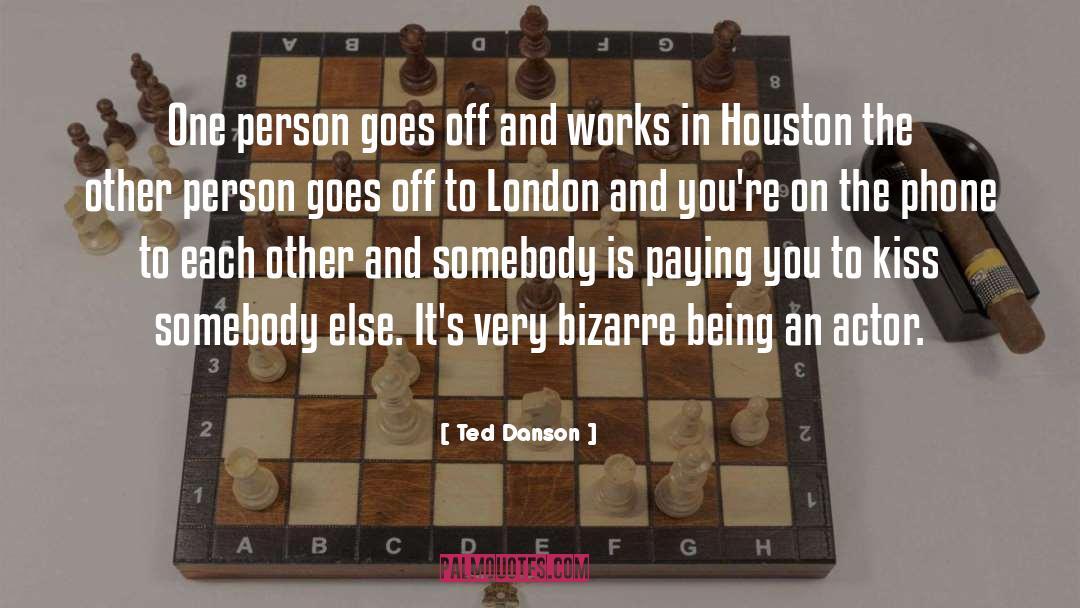 Houston quotes by Ted Danson