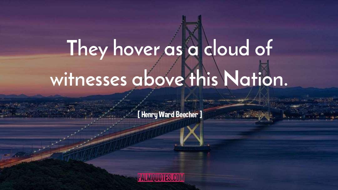 Hover quotes by Henry Ward Beecher