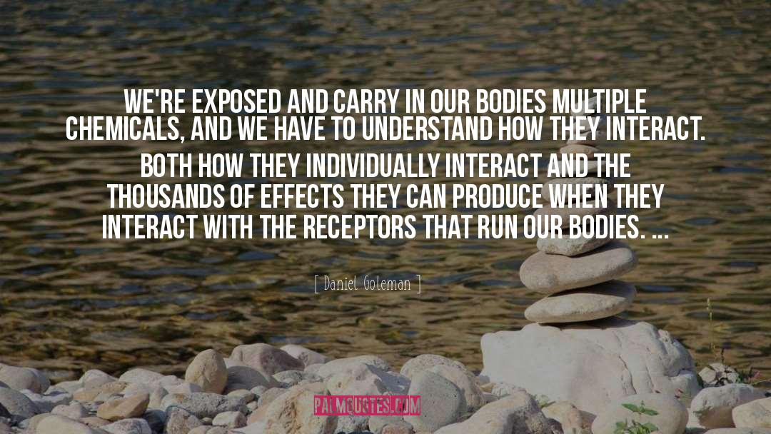 How Anxiety Effects The Body quotes by Daniel Goleman