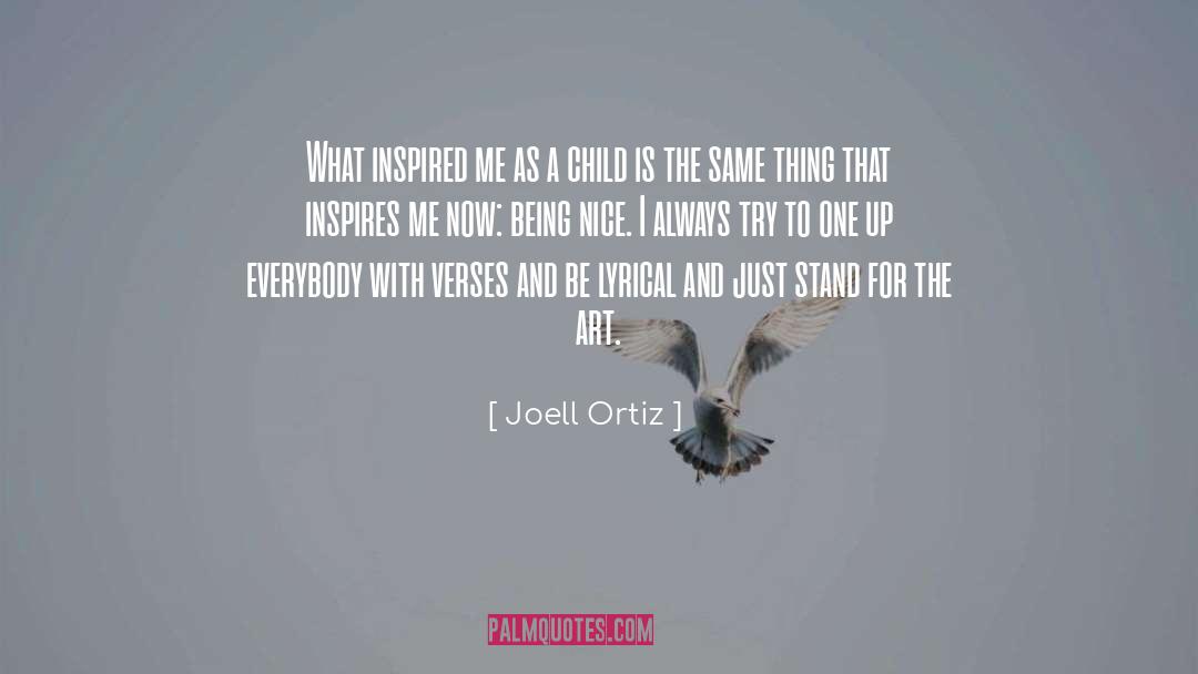 How Art Inspires quotes by Joell Ortiz