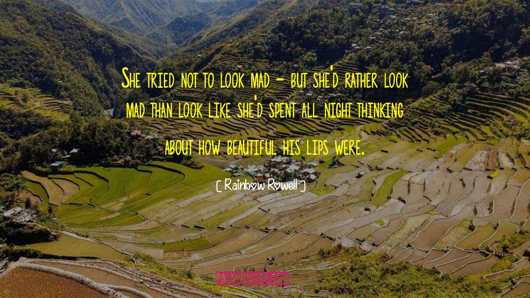 How Beautiful She Is quotes by Rainbow Rowell