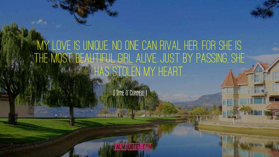 How Beautiful She Is quotes by Tyne O'Connell