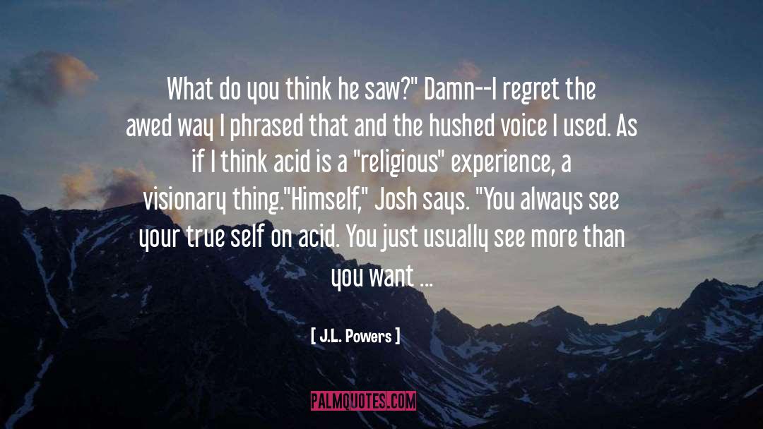 How Every Guy Should Think quotes by J.L. Powers