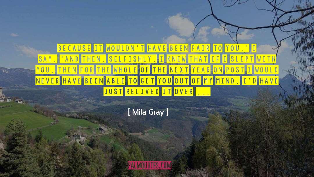 How Every Guy Should Think quotes by Mila Gray