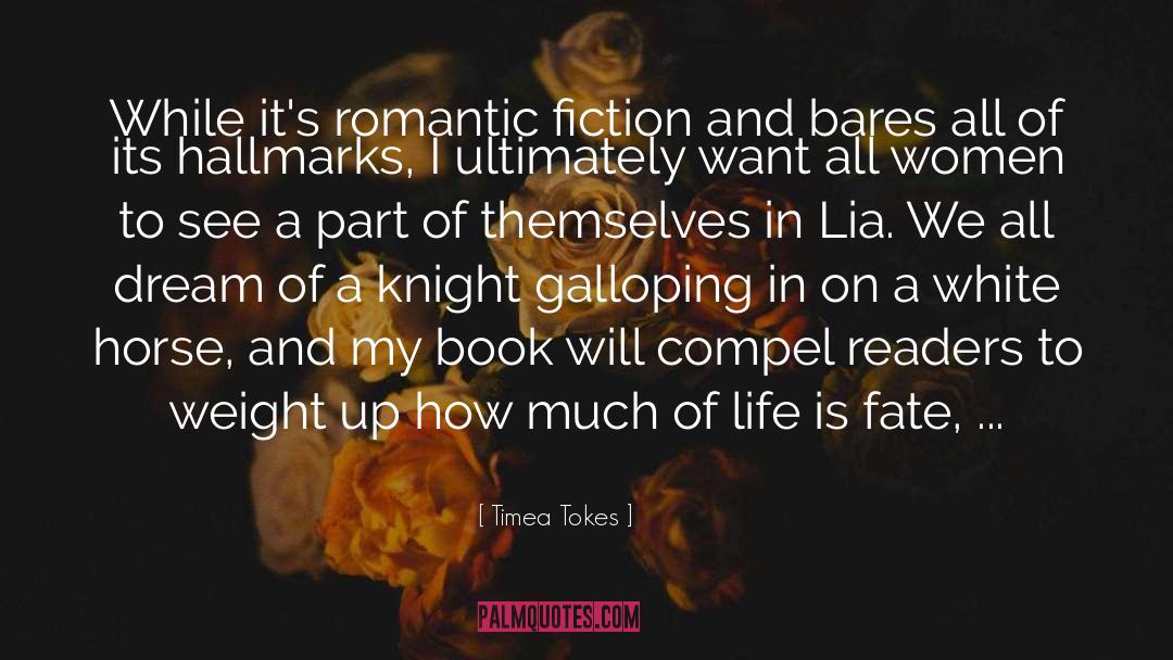 How Fiction Informs Reality quotes by Timea Tokes