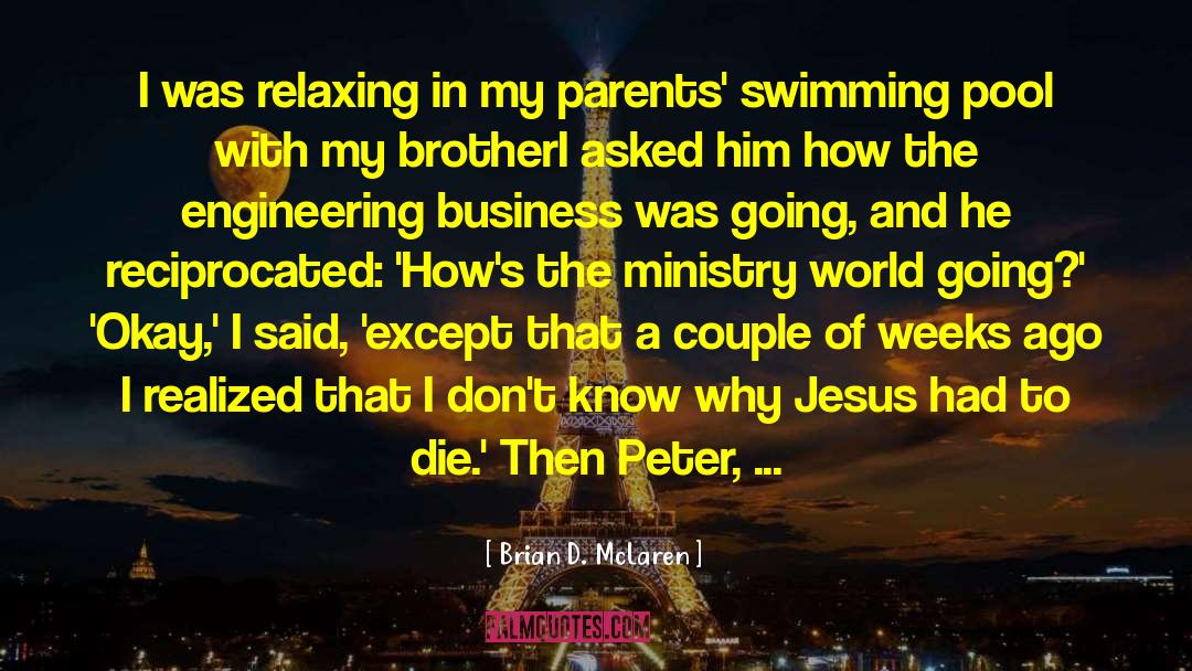How Jesus Qualified Her quotes by Brian D. McLaren