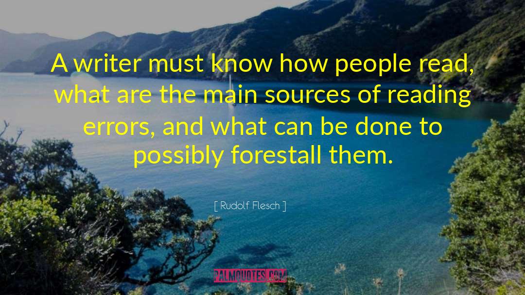 How People Lived quotes by Rudolf Flesch