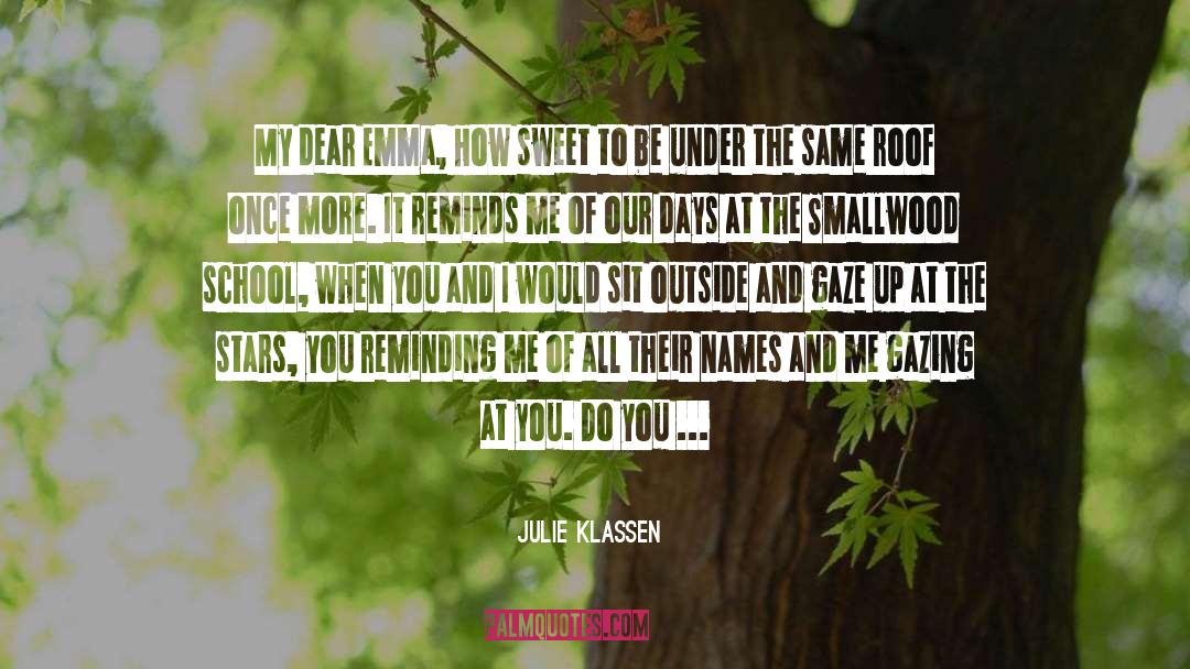 How Sweet quotes by Julie Klassen