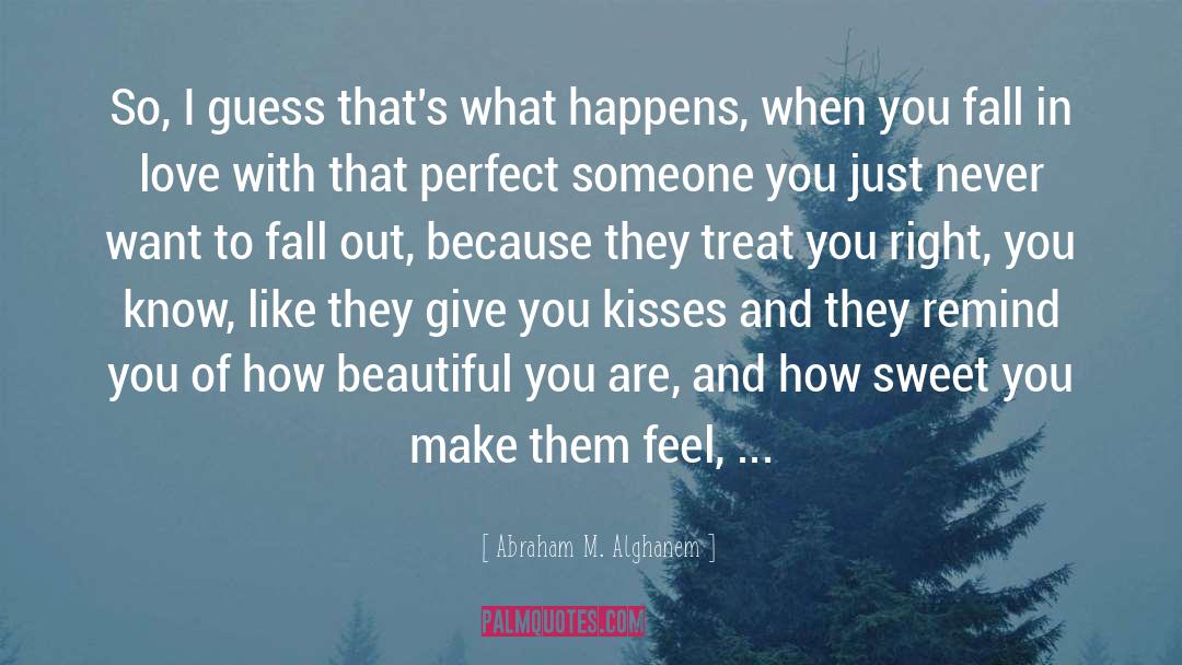 How Sweet quotes by Abraham M. Alghanem