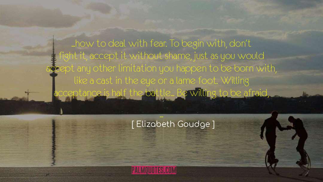 How To Accept Defeat quotes by Elizabeth Goudge