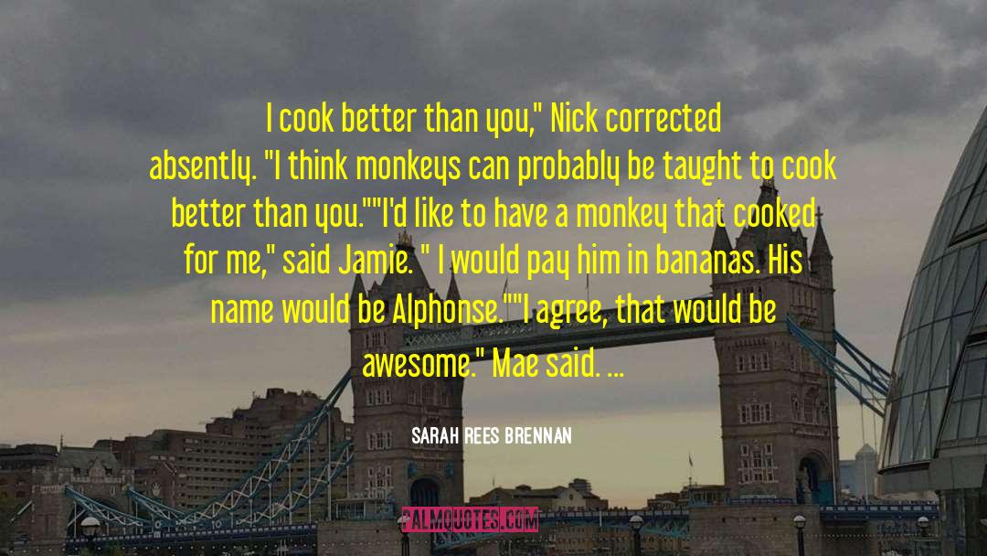 How To Be A Good Person quotes by Sarah Rees Brennan