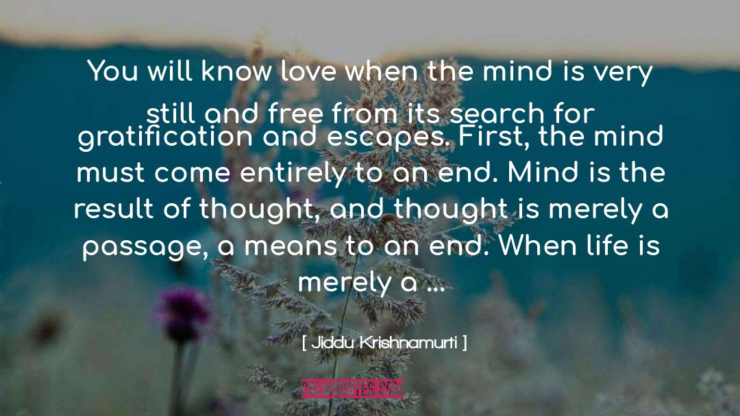 How To Be Free From Enmity quotes by Jiddu Krishnamurti