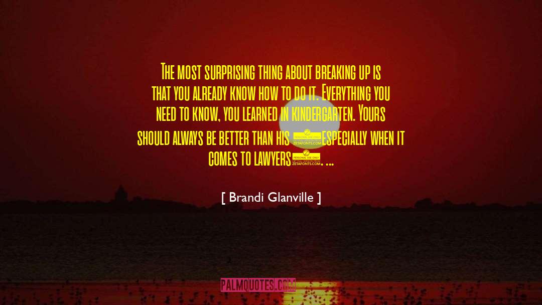 How To Be Successful quotes by Brandi Glanville