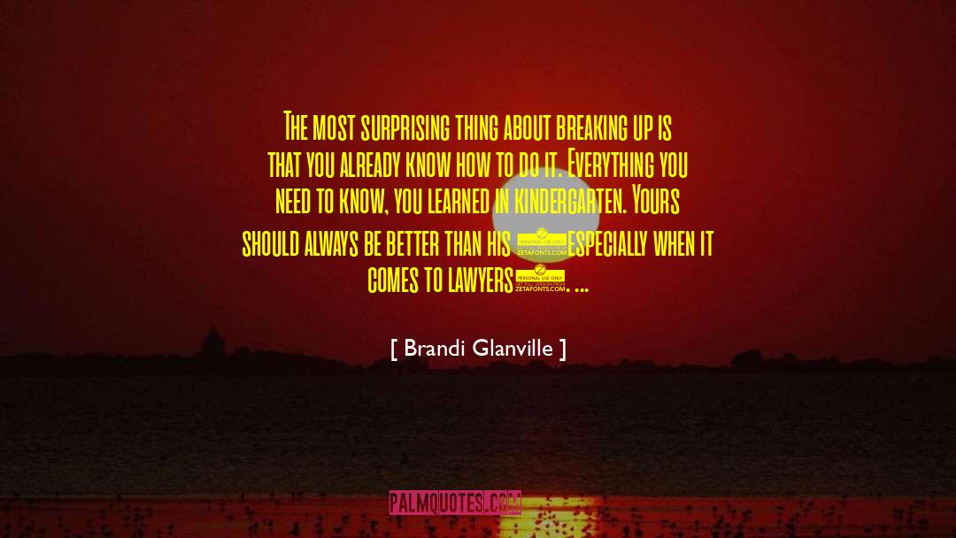 How To Be Wealthy quotes by Brandi Glanville