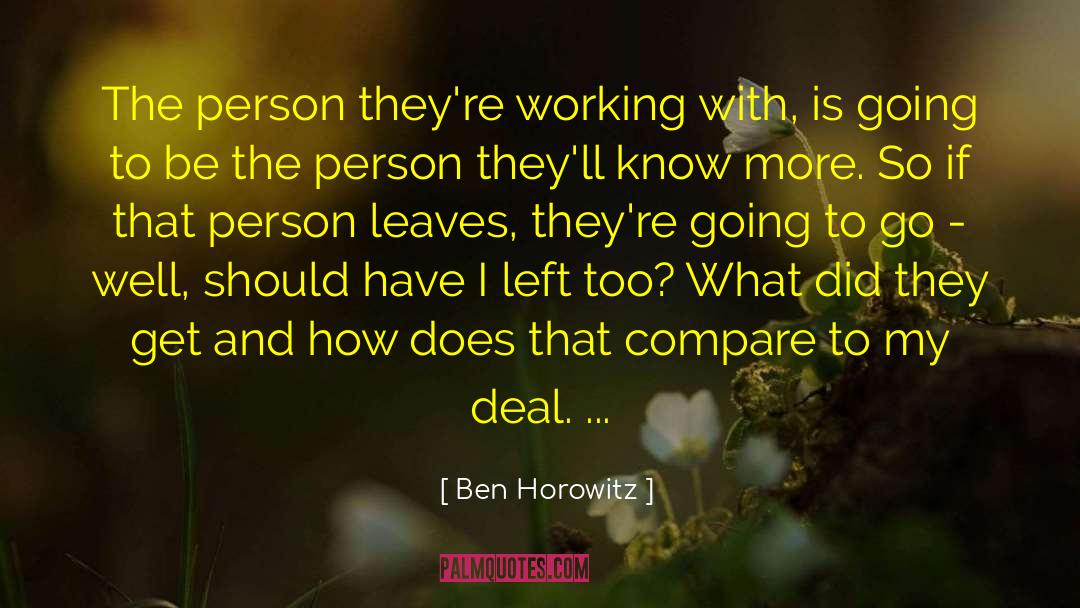 How To Deal With Defeat quotes by Ben Horowitz
