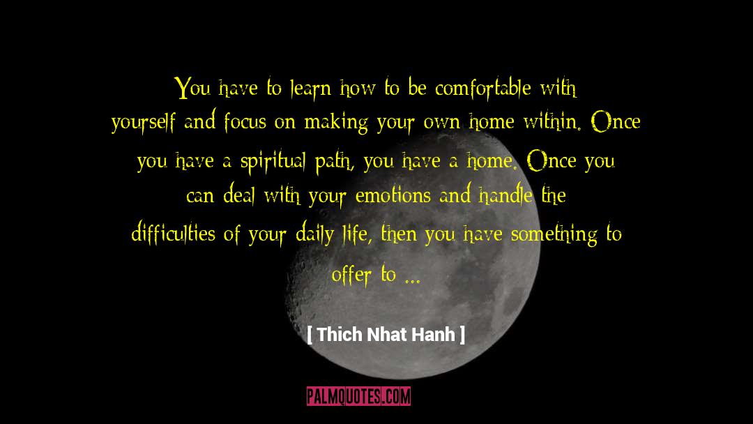 How To Deal With Stress quotes by Thich Nhat Hanh