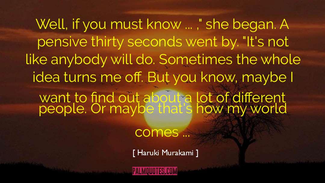 How To Find Love quotes by Haruki Murakami