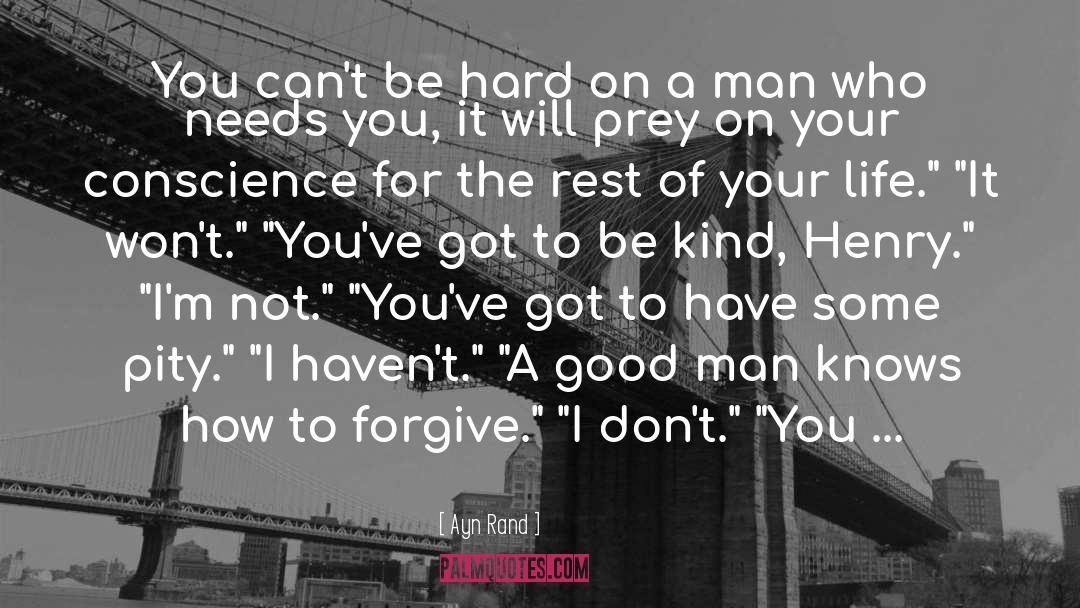 How To Forgive quotes by Ayn Rand