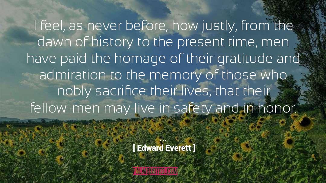 How To Live Life quotes by Edward Everett
