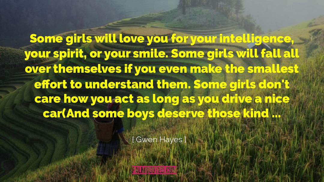 How To Make A Girl Want You quotes by Gwen Hayes