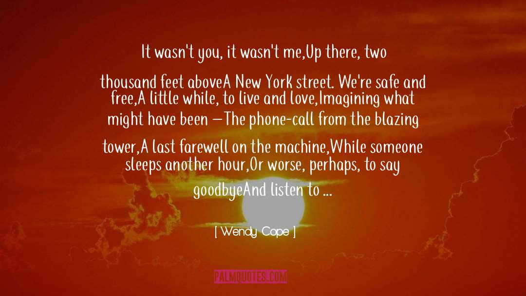 How To Say Goodbye In Robot quotes by Wendy Cope