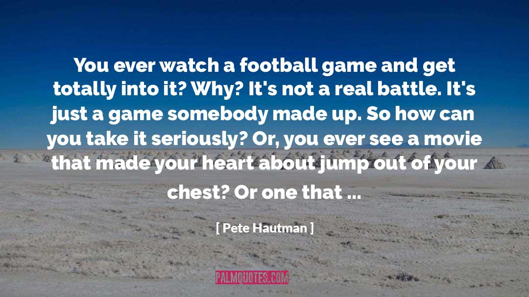How To See The Truth quotes by Pete Hautman