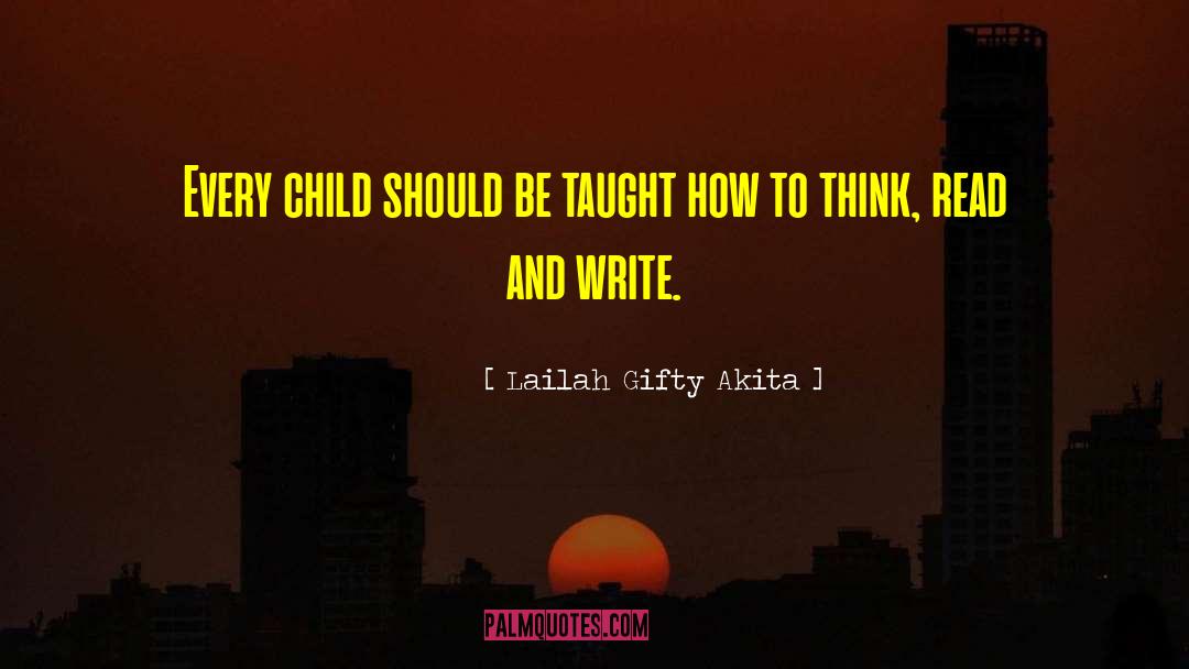 How To Think quotes by Lailah Gifty Akita