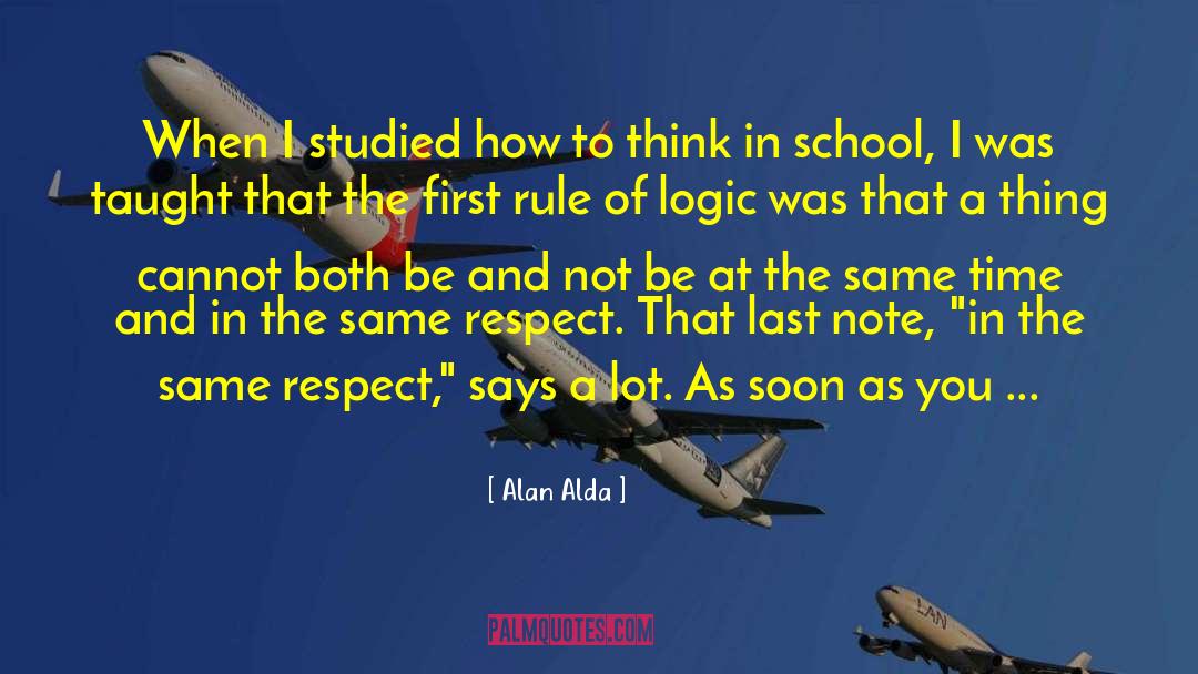 How To Think quotes by Alan Alda