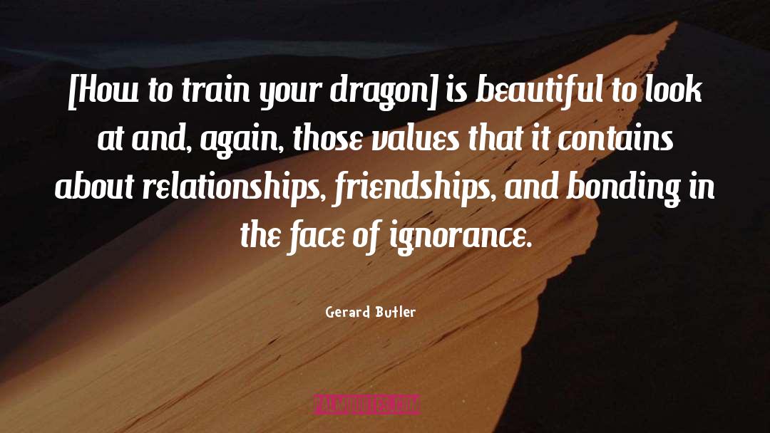 How To Train Your Dragon Book quotes by Gerard Butler